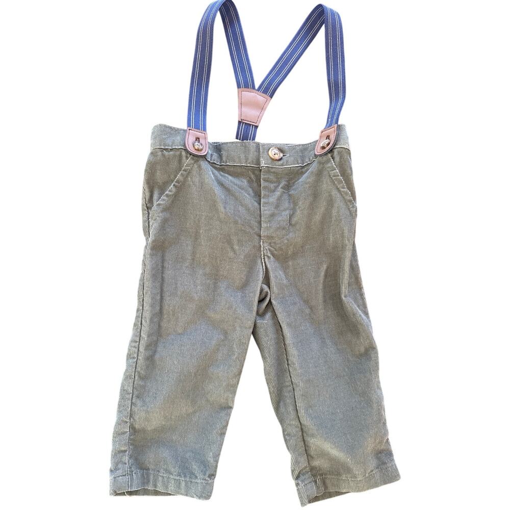 Carters Corduroy Suspender Pants - Boys, 6 Months